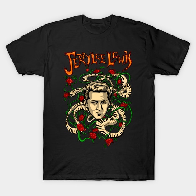 Jerry Lee T-Shirt by ThunderEarring